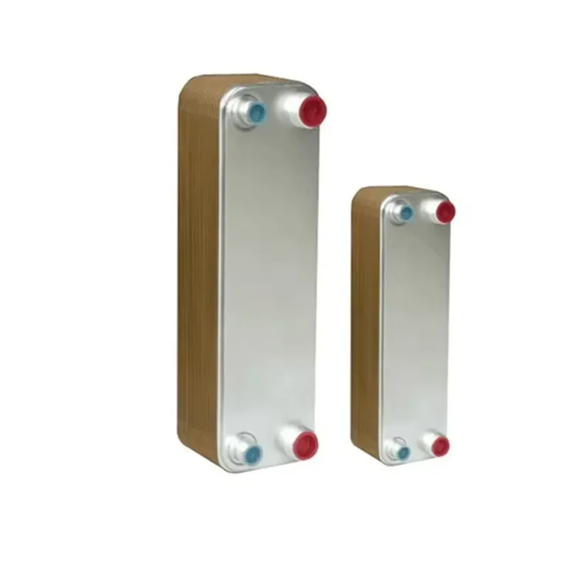Food Grade SUS 304 Stainless Steel Brazed Plate Heat Exchangers BPHE for Water