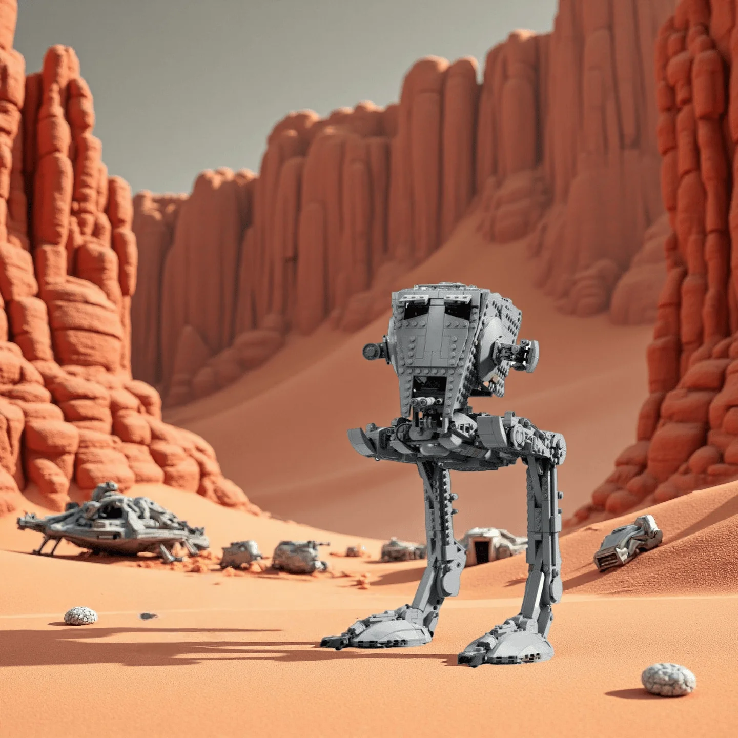 

MOC 1513pcs Hot Toy ATST Model Building Blocks DIY Assemble Bricks Toys For Adults Birthday Christmas Gifts