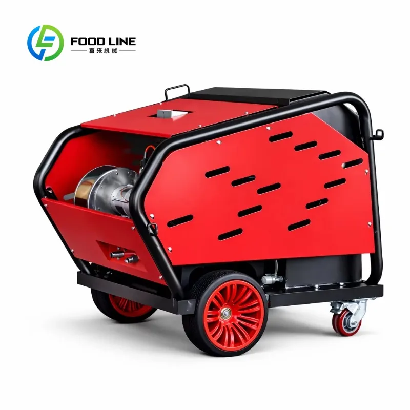 Customized Medium Duty Hot Water High Pressure Washer Oil Removal Unit For Industrial Equipment Factory Workshop Cleaning