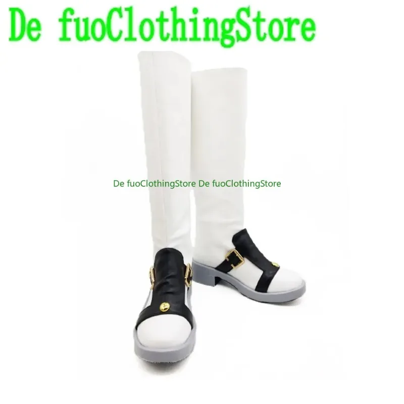 Defuo Bizarre Adventure MISTA Cosplay Schoenen Laarzen Spel Anime Spel Rollenspel Halloween Party Props Schoenen Laarzen