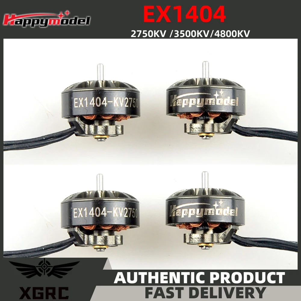 Happymodel EX1404 1404 KV4800 3S KV2750 KV3500 4S Brushless Motor 1.5mm for FPV Racing Freestyle Micro Long Range LR4 Drone