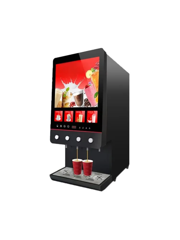 Mesin kopi instan Minuman panas dan dingin Mesin penjual otomatis Mesin minuman komersial