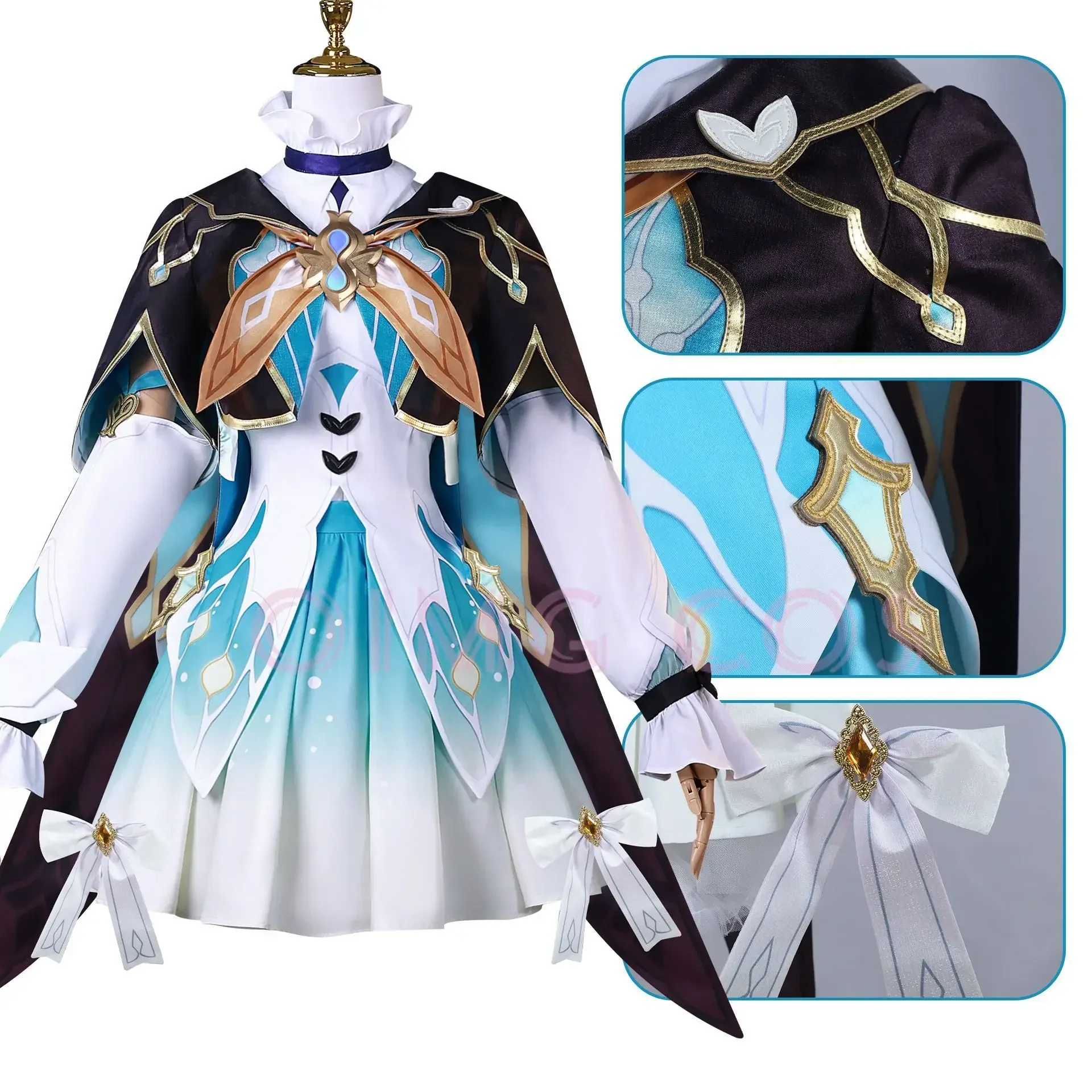 

Firefly Cosplay Costume Honkai Star Rail Carnival Uniform Wig Anime Halloween Costumes Men Character Game Outfits