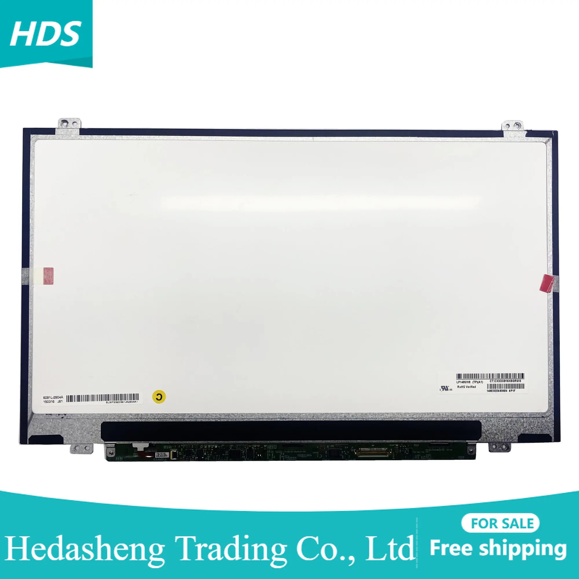 

LP140WH8 TPA1 14 inch 1366×768 TN Panel Non-touch WXGA HD EDP 30pins 60Hz 220 cd/m² 45% NTSC LCD LED screen panel display