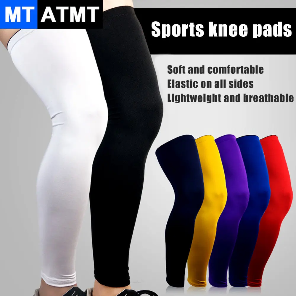 1Pcs Sports Compression Full Leg Sleeve - for Men and Women. Support for Knee, Thigh, Calf, Arthritis, Running and Basketball