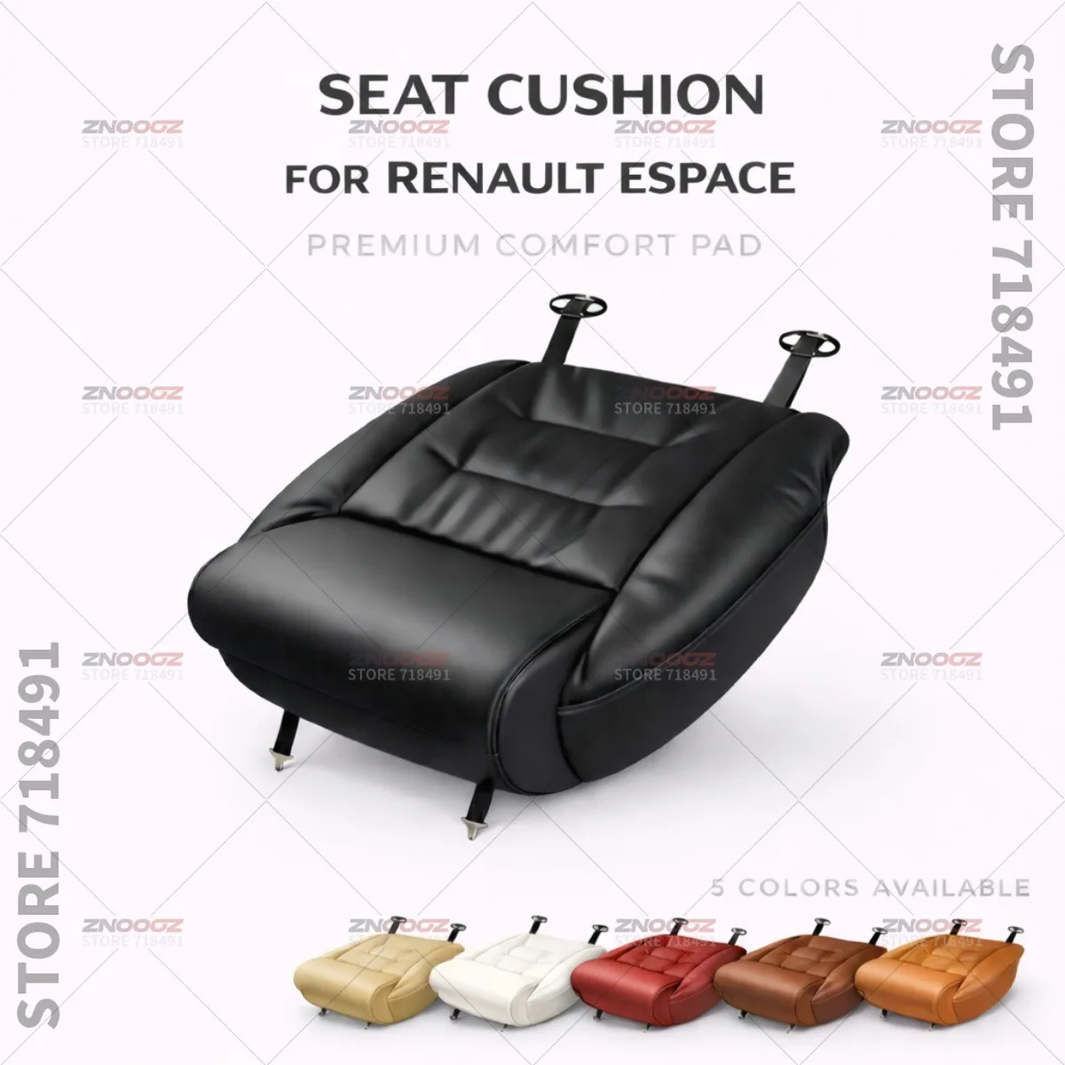 

Car Seat Leg Support Extension Seat Cover Memory Foam Extender Cushion Interior Accessories For Renault Espace