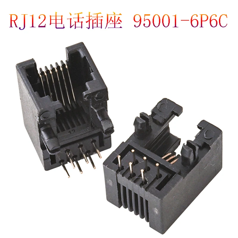 10PCS Telefon Buchse Stecker RJ11 RJ12 RJ45 Telefon Wifi Buchse 2pin 4pin 6pin 8pin 4P4C 6P6C 6P4C 8P8C RJ45 Jack – Detail 8