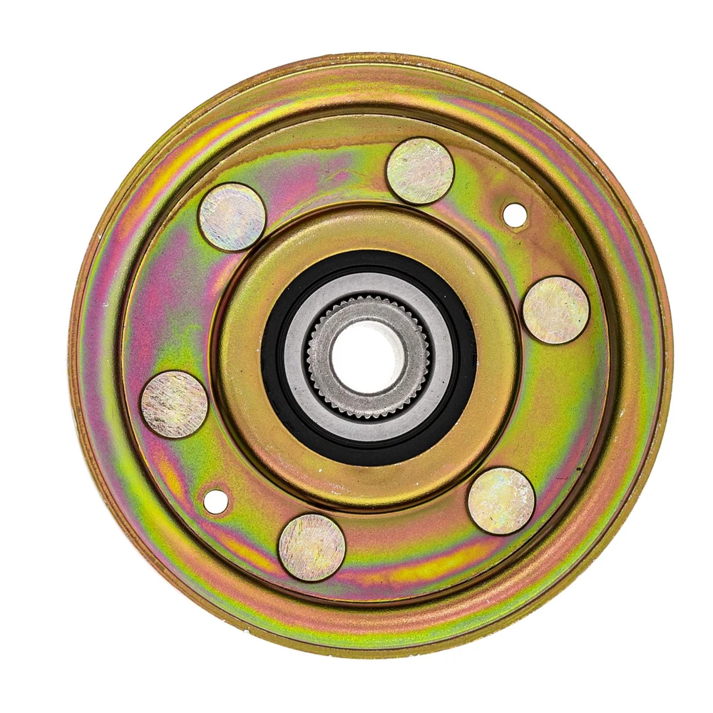 1PCS 756-04224 756-0981 956-0981 ​IDLER PULLEYS Mower Single Slot Color Zinc Pulley for Cub Cadet MTD Troy-Bilt