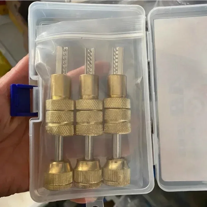 Bump Lockpicking Tool,Super Dimple Lock Bump Kit Locksmith Tools Lock Pick Tools