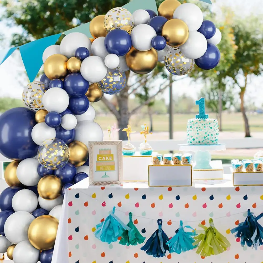 Balloon Garland Set 1 Set Eye-catching Bright Color Blast-proof  Wedding Birthday Party Balloon Arch Set Holiday Supplies