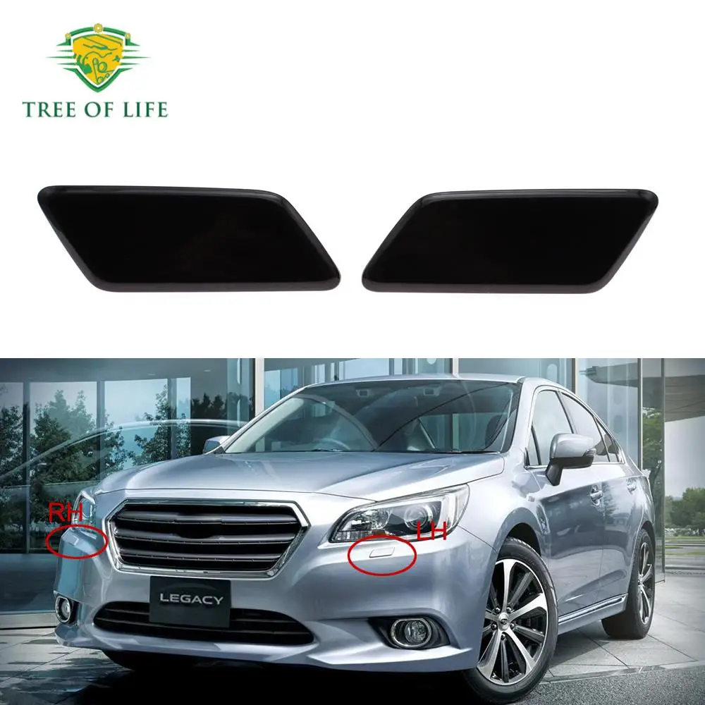 Front Headlight Washer Cover Headlamp Spray Nozzle Jet Cap For Subaru Legacy VI BN BS 2015 2016 2017 2018