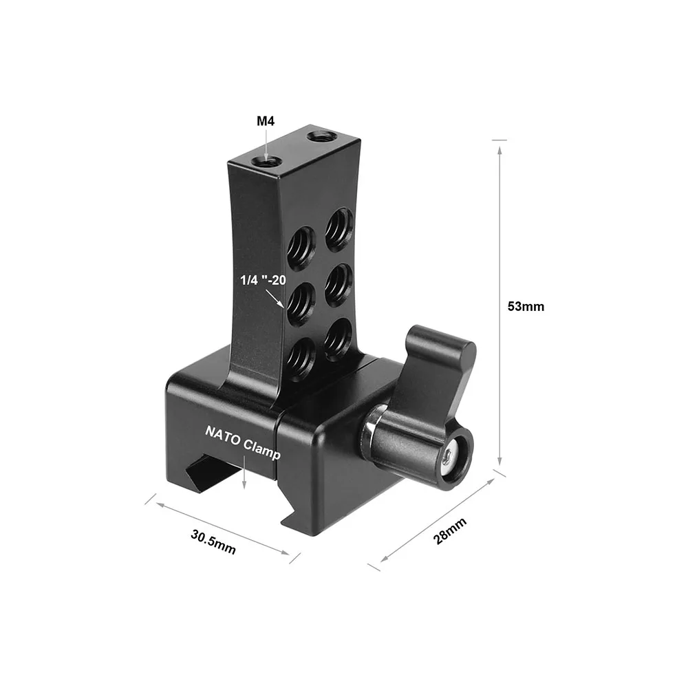HDRIG DSLR Nhanh Giày Lạnh Chân Đế Gỗ Tay Cầm Bằng Gỗ Cầm (Trái & Phải) cho Hoa Hồng Tay Cầm Gỗ