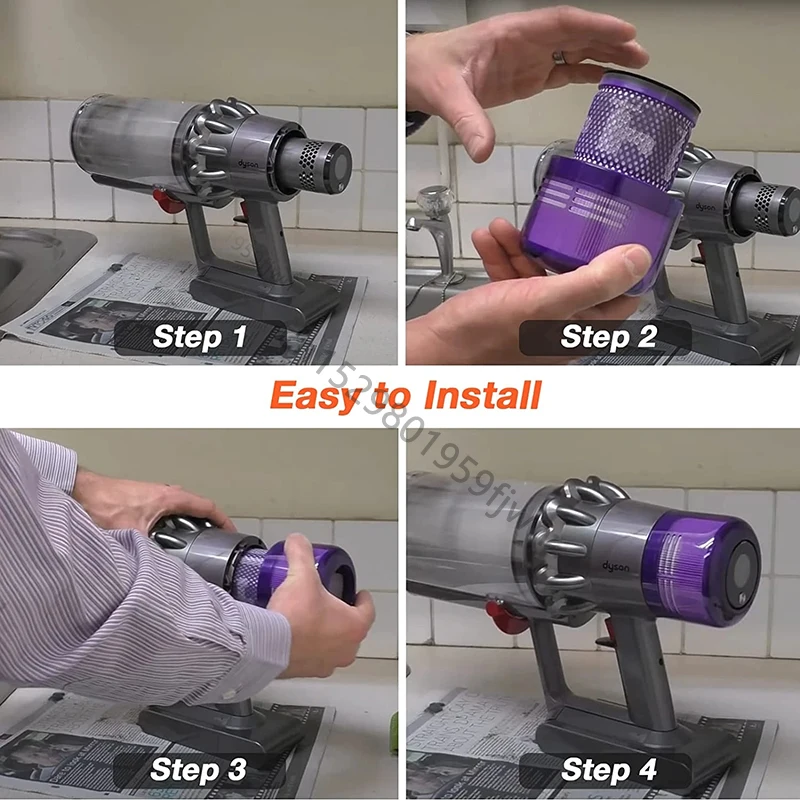 For Dyson V11 V15 SV14 SV15 SV16 SV17 SV22 Robot Vacuum Cleaner V15 Detter Absolute V11 Animal Hepa Filter Spare Parts