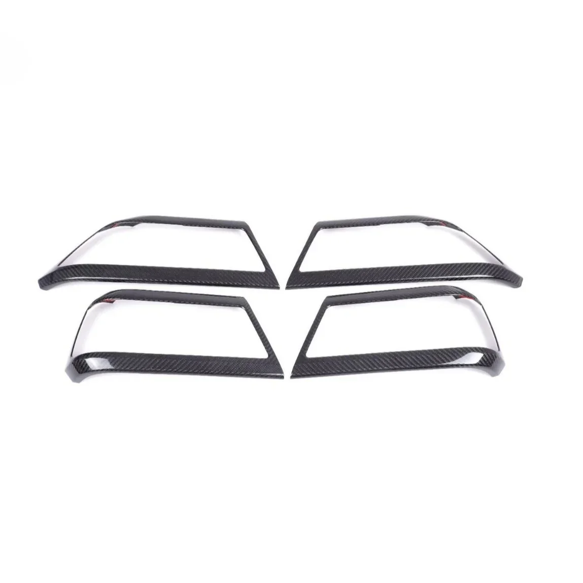 

For Land Rover Defender 110 Real Dry carbon fiber version door inner handle frame decoration interior modification Accessories