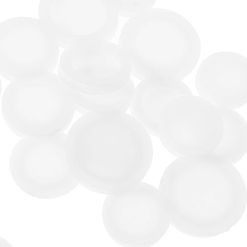 30 Buah Penutup Lubang Bulat Karet Pengganti Stopper Celengan Lubang Kecil Penutup Bawah Kotak Tabungan Hitam Perlengkapan Dapat Digunakan Kembali