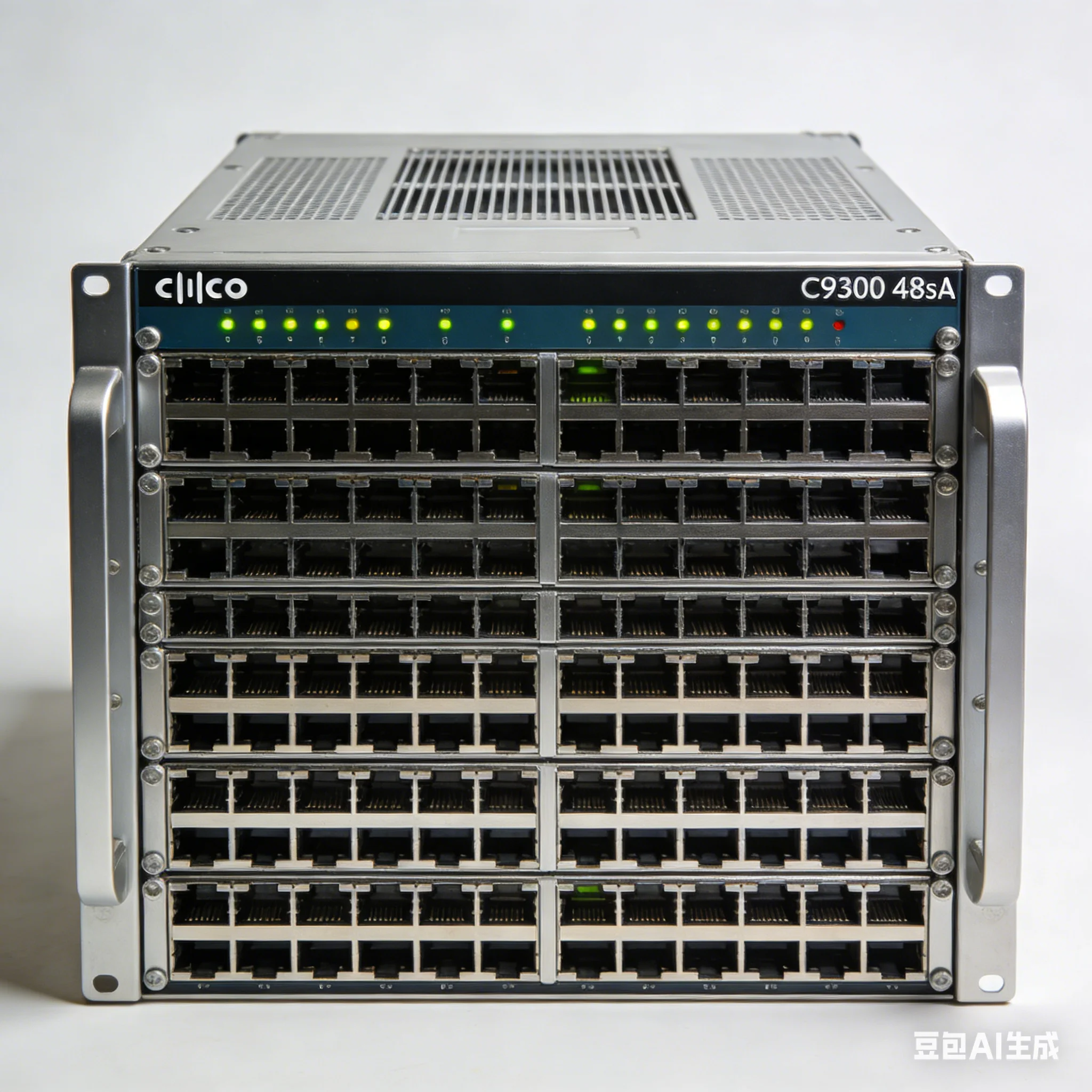New C9300-48S-A 9300 Switch, 48xGE SFP/Modular Uplink/Enterprise Switch