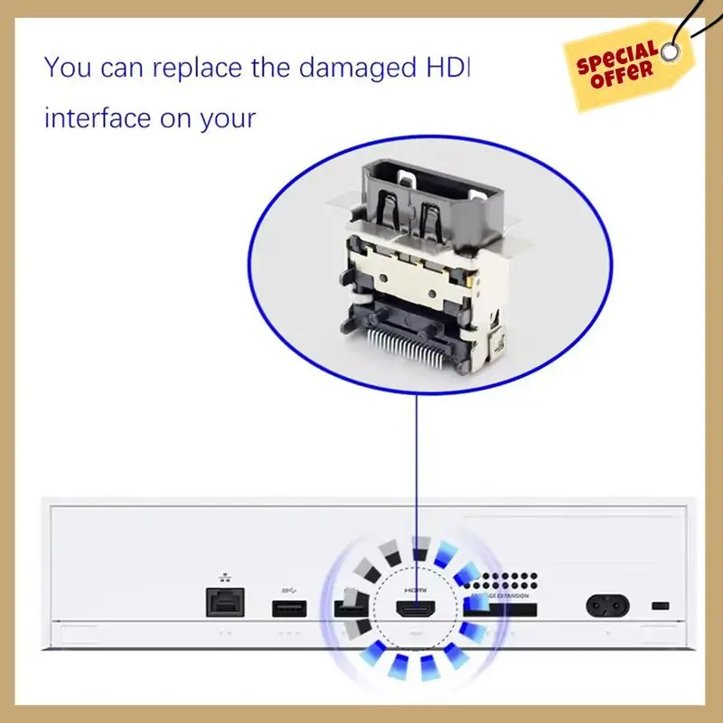 Stable Performance-1PCS For  -Compatible Port Socket Interface Connector Replacement For