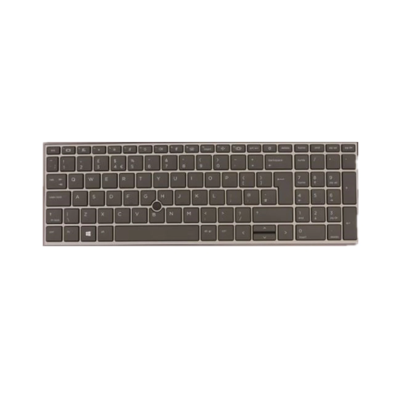 

Клавиатура ноутбука для HP ZBook Fury 15 G7, черная, британская английская раскладка
