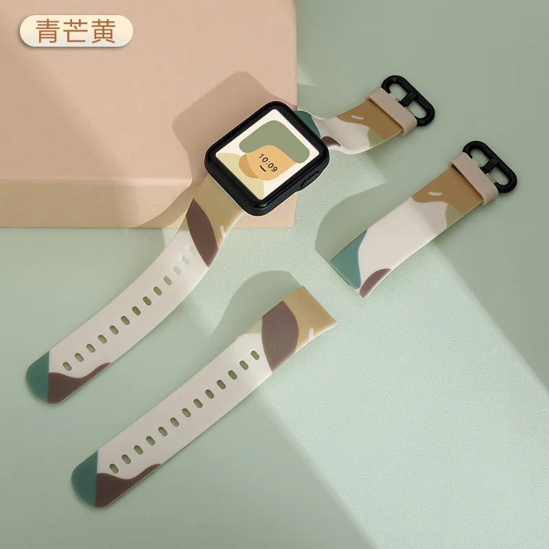 Morandi Silikon 20mm Strap Für Xiaomi Mi Uhr Lite Smart Uhr band Ersatz Armband Armband Redmi uhr