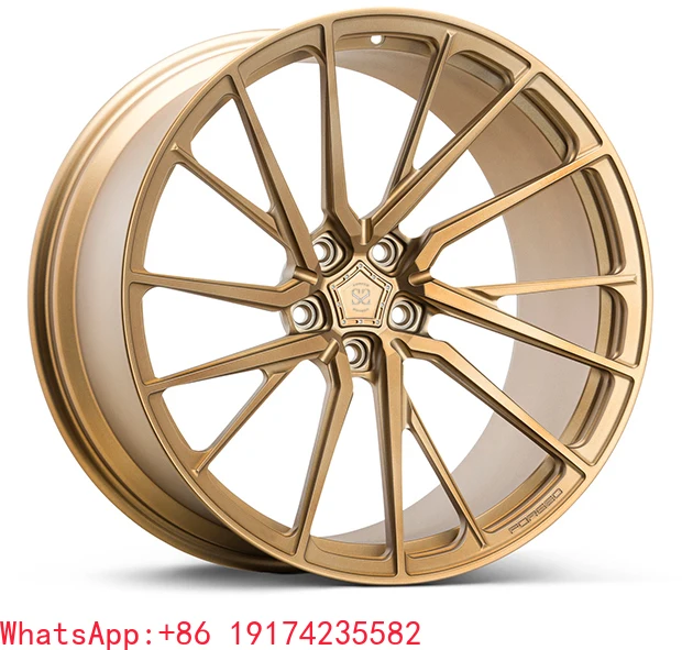 

Golden Design 5x120 20 22 Inch Concave Rims After Market 2 Pcs Passenger Car Wheels for GTR Range Rover