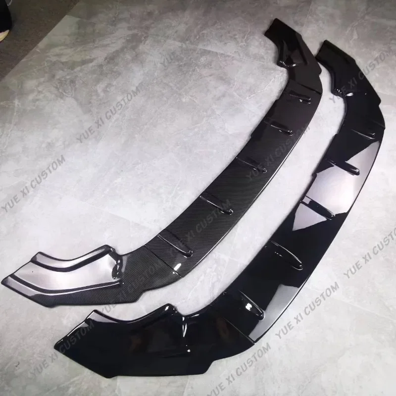 For VW Golf Mk7 Mk7.5 Golf 7 Golf 7.5 GTI GTD GTE R R-Line MAXTON Style Car Front Bumper Lip Spoiler 3pcs Car CS Front Guards