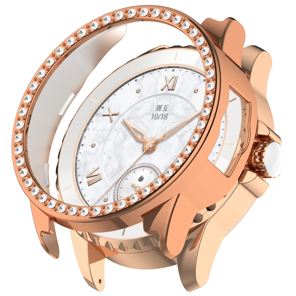 

Чехол для Honor Choice Rossini 2e, однорядный защитный чехол для ПК с бриллиантами