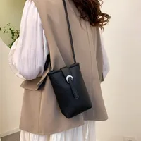 Ladies' Mini Crossbody Bag 2025 New Fashion Niche Solid Color Single Shoulder Pack Commuting Versatile Change Phone Bags