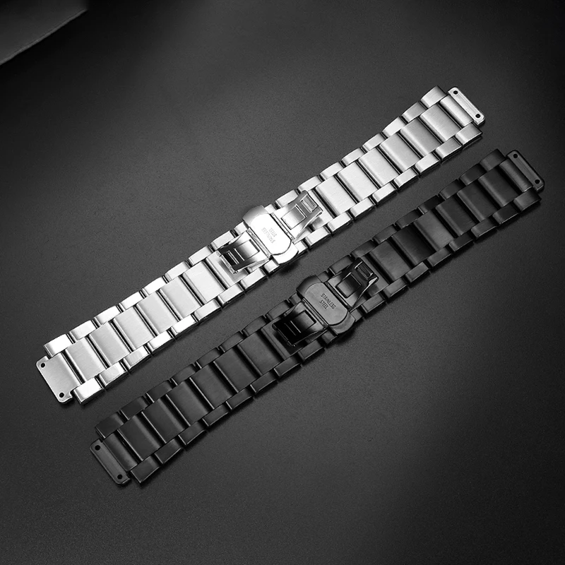 27X19mm men's watch band for Hublot Metal strap Yubo watch Classic fusion BIG BANG  steel watch chain stainless steel wristband