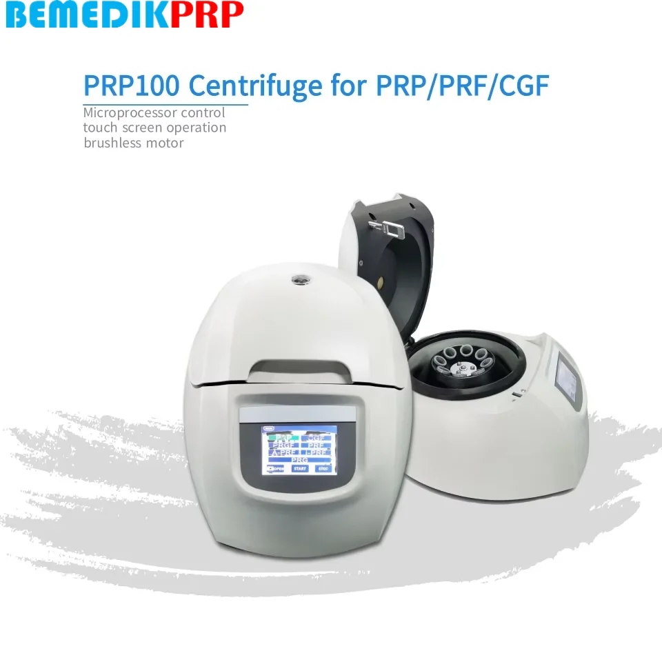 PRP100  Medical Lab 4000rpm Low Speed Centrifuge 8 X 15ml Rotor PRF CGF PRP Centrifuge