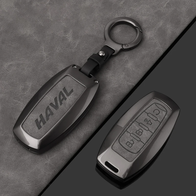 سبيكة سيارة مفتاح القضية غطاء للجدار العظيم هافال جوليون 2022 H6 H7 H4 H9 F5 F7 F7X F7H H2S GMW Dargo المفاتيح اكسسوارات السيارات #4
