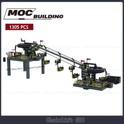 GBC Mmodule Chairlift MOC Building Block Diy Assembly Technology Motor Bricks Science Educational Creative Puzzle Toy Xmas Gifts