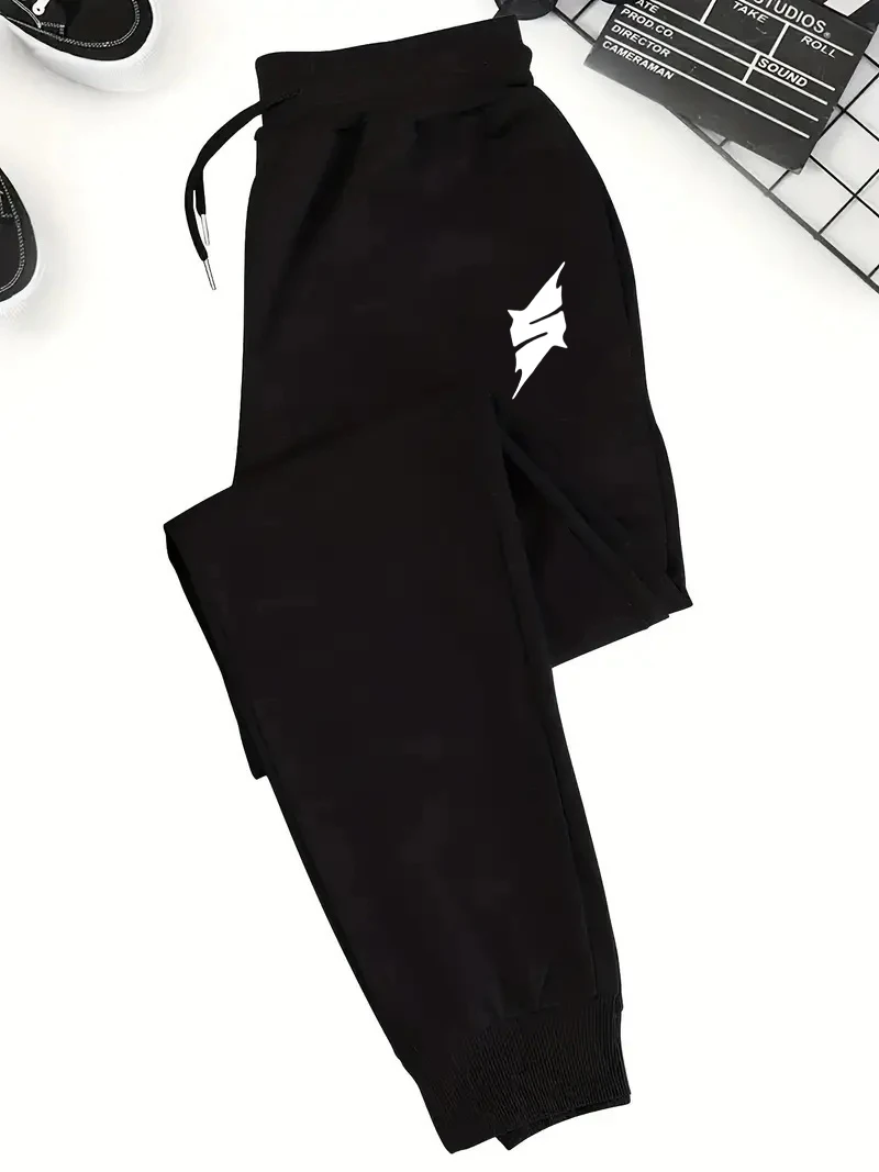 

Basketball Printed Men Sweatpant Warm Long Trousers Creative Fleece Trousers Pocket Warm Trousers joggers streetwear men