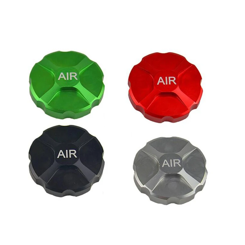 MTB Bicycle Fork Cover Cap Aluminum Alloy Air Fork Nozzle Cover Shock Absorption Front Fork Gas Caps Cover