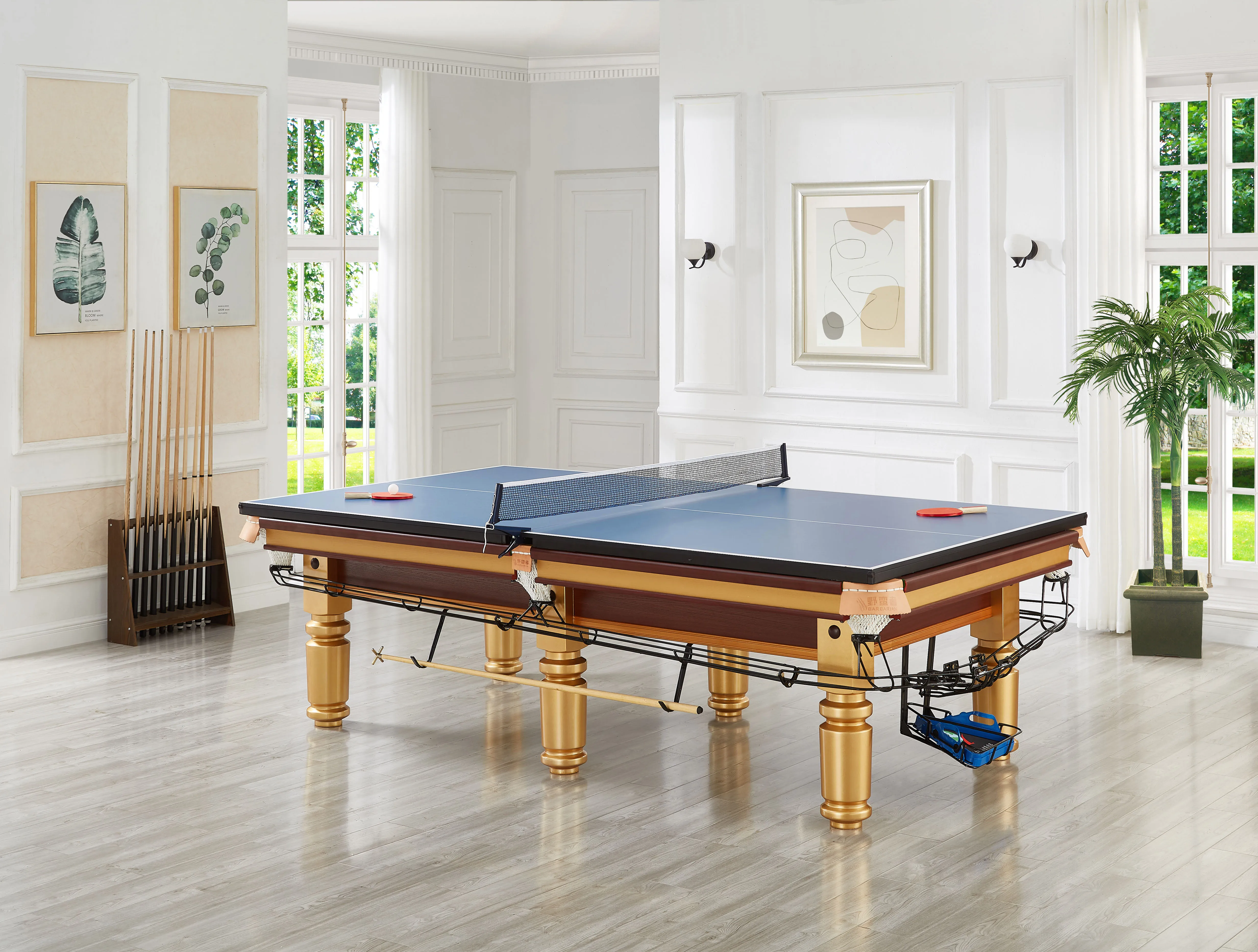 Hot Sale Chinese Black 8 Billiard Table-Commercial Grade Slate Bed Customizable Pool Table Multiple Color Options for Clubs