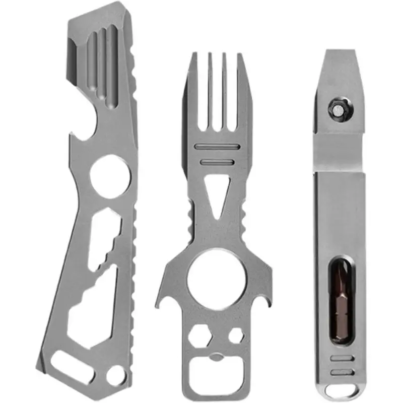 Multi Purpose Tool Stainless Steel Pocket Multi Tool With Bottle Opener Portable Multi Tool Outdoor Accessories Multifnctional