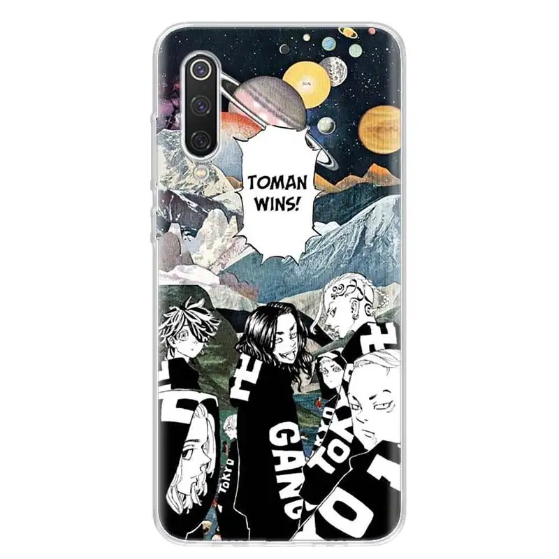 Tokyo Avengers Art Phone Case for Xiaomi Redmi 12 12C 9 9A 9C 9T 10 10A 10C 8 8A 7 7A 6 6A 6 Pro S2 K20 K30 K40 Soft Cover