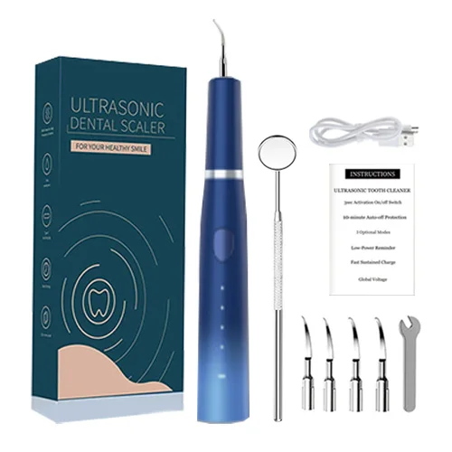 Hot Sale Cleaning Kit Machine Dental Electric Home Plaque Remover Sonic Plaque Remover Tandsteen Remover Tandreiniger