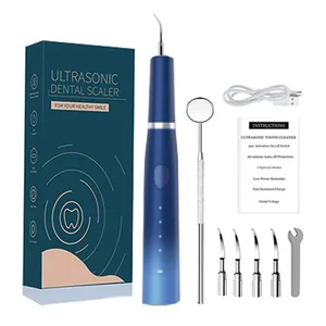 Hot Sale Cleaning Kit Machine Dental Electric Home Plaque Remover Sonic Plaque Remover Tartar Remover Tooth Cleaner
