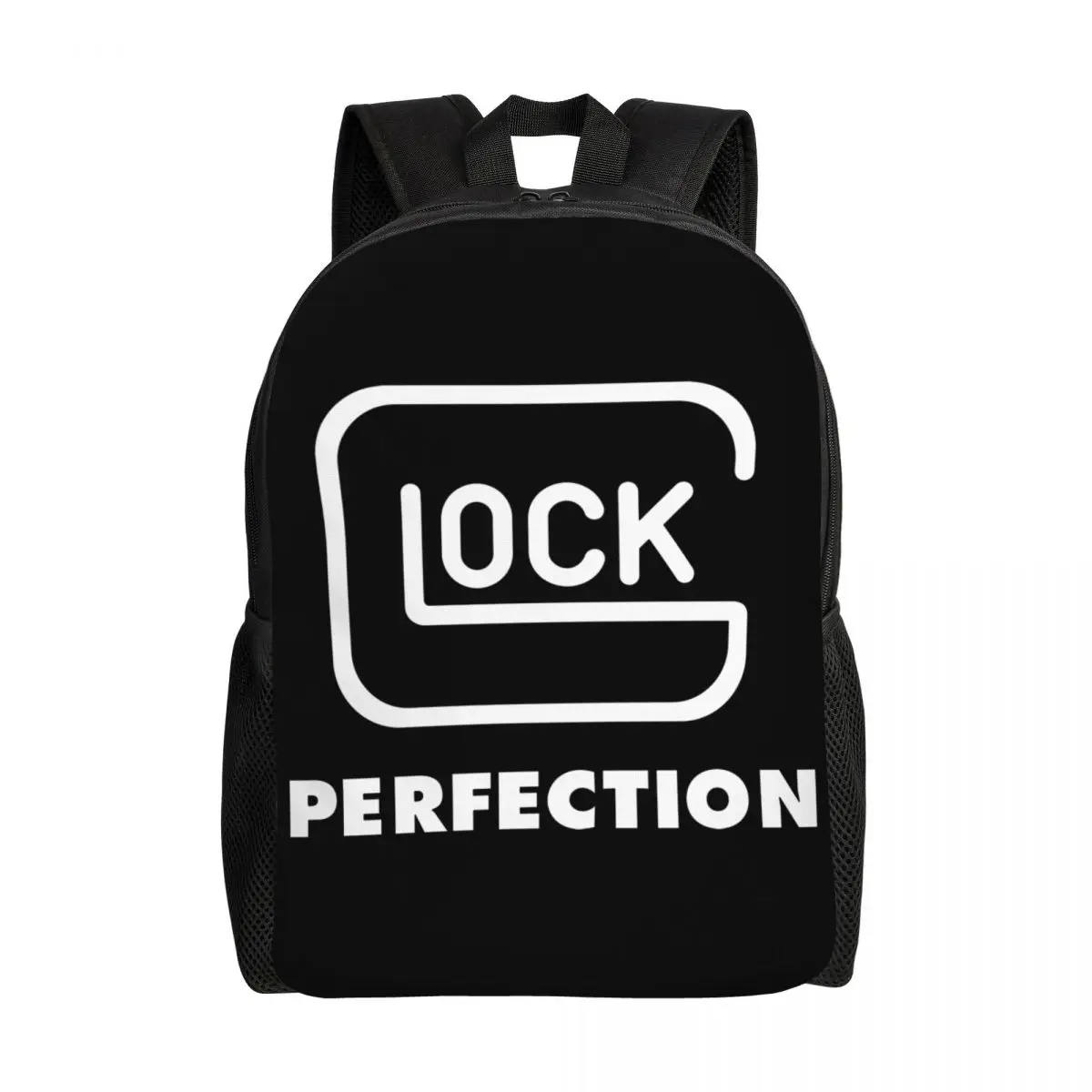 3D Print Hunting Tactical Shooting Glock Backpack Girls Boys College School Travel Bags Women Men Bookbag Fits 15 Inch Laptop