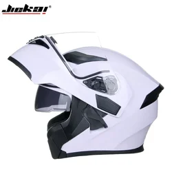 Jiekai902 Motorcycle Helmet Men DOT ECE 4 SEASONS Moto Dirt Bike Flip up Helmets