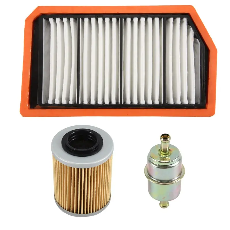 A96E-Motorcycle Air Filter Oil Fuel Filter Kit For ODES 650 800 1000 ATV Part Numbers 21170101731 13204060001 13204060000 210401