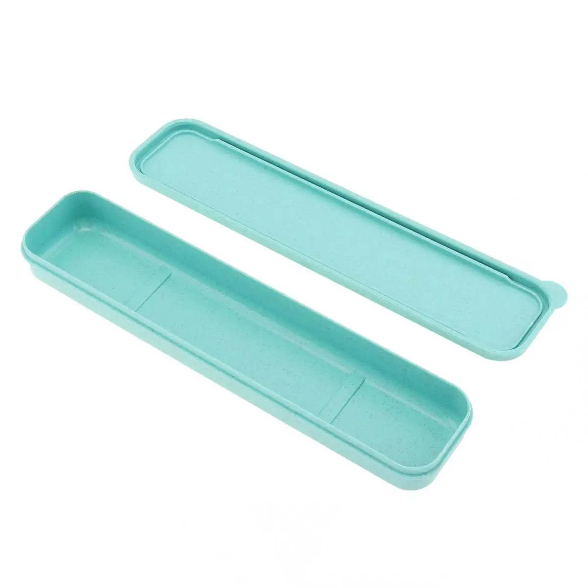 Portátil Tableware Storage Box, Acabamento requintado, forma simples, Split Tipo, Trigo, Louça Caixas