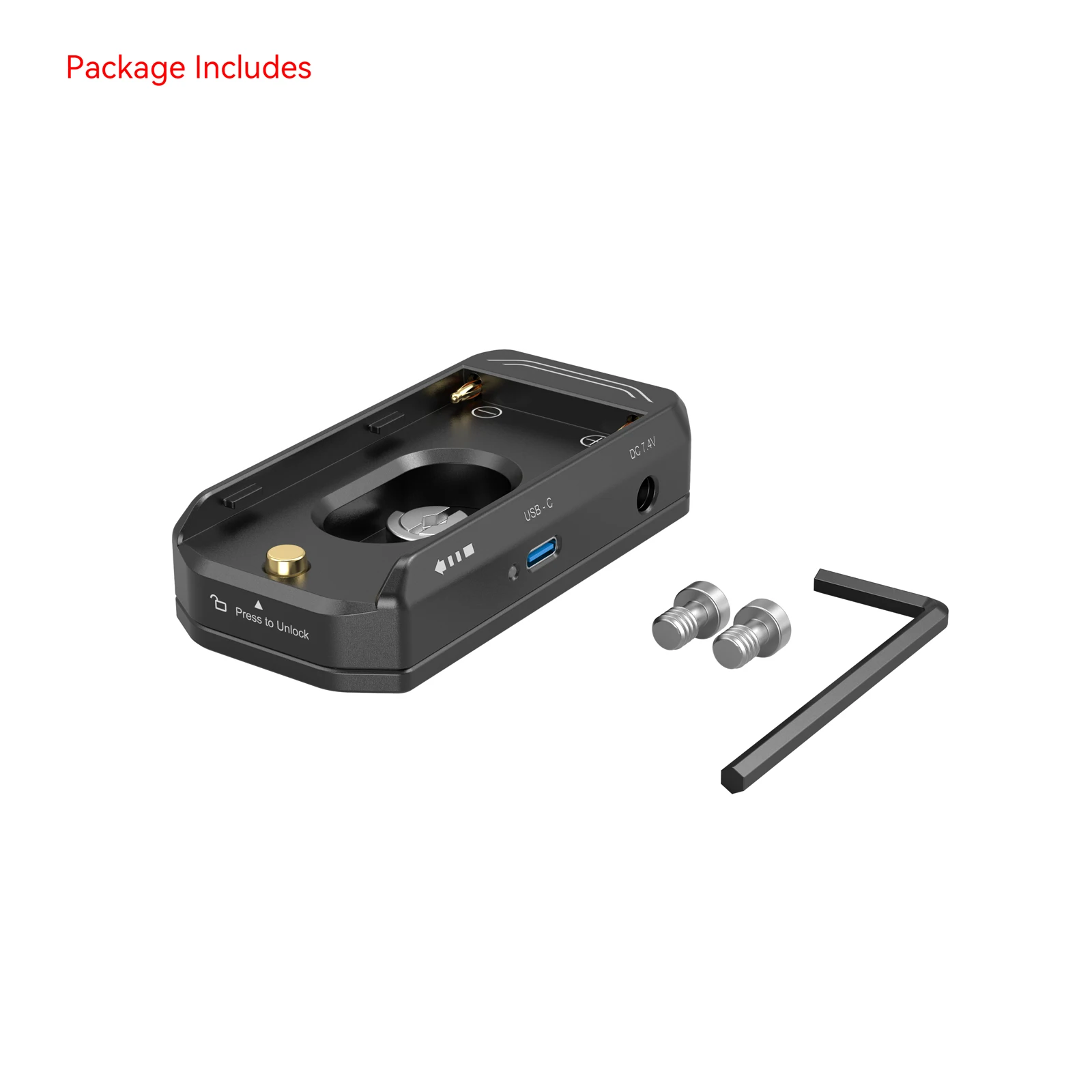 SmallRig voor NP-F Batterij Adapter Mount Plaat voor Canon EOS R5 R5 C voor BMPCC 4K 6K 6K Pro voor NP-F970 voor NP-F550 voor NP-F770