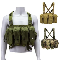 Coletes táticos Militar AK Vest 600D Caça Vest Outdoor Luz Protetora Vest Caça e Equipamento Men's Vest Tactical Gear