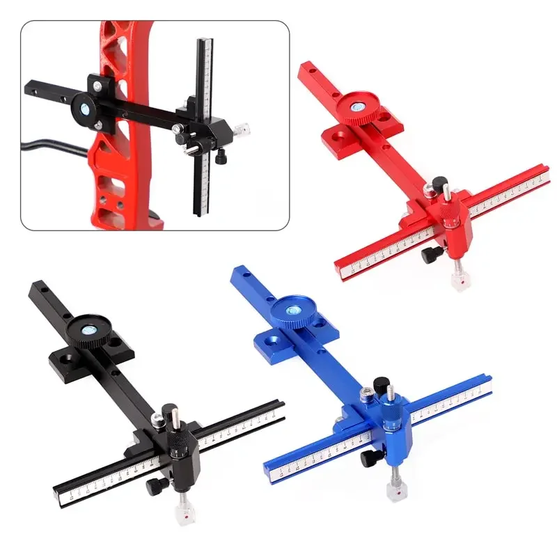 Archery Recurve Bow Aluminum Alloy T-Sight Slingshot Bow Sight Archery Hunting Shooting Target Accessories