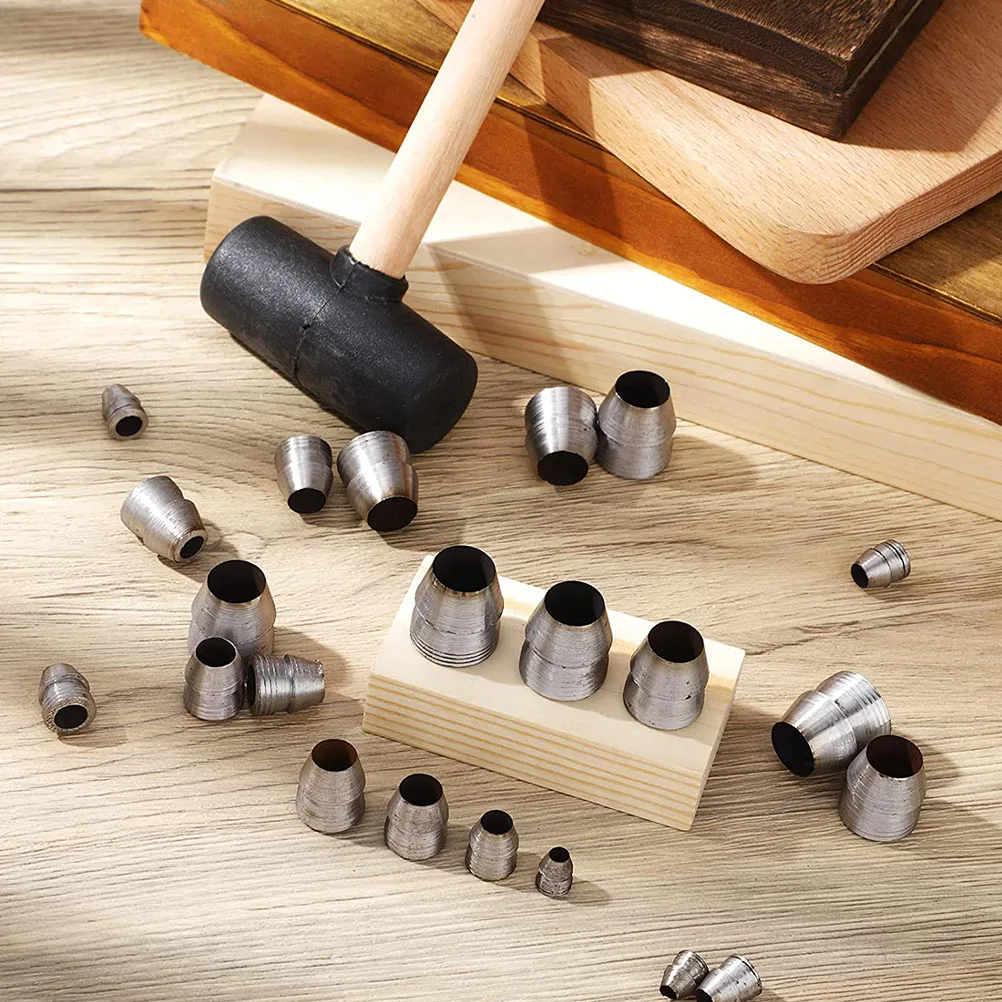 

20pcs Anti-Slip Reinforcement Nails Safety Round Handle Wedges For Hammer Portable Connector Compact Wedge Tool Gardening Hand