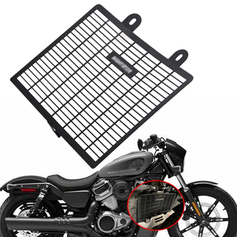 

Motorcycle Aluminum Alloy Water Tank Protective Cover Fit For Harley Nightster975 RH 975 2022-2023 Radiator Grille Guard Cover