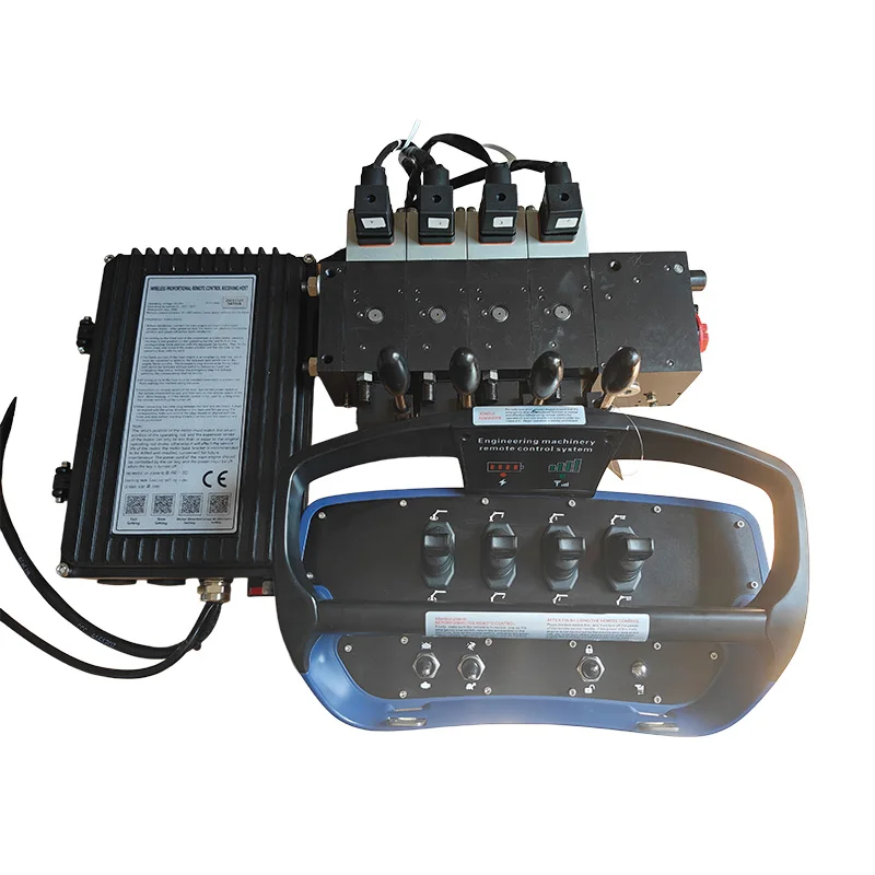 4 5 6 Functions Industrial Wireless Remote Control for Hydraulic Valve | Crane Solenoid Valve Radio Remote