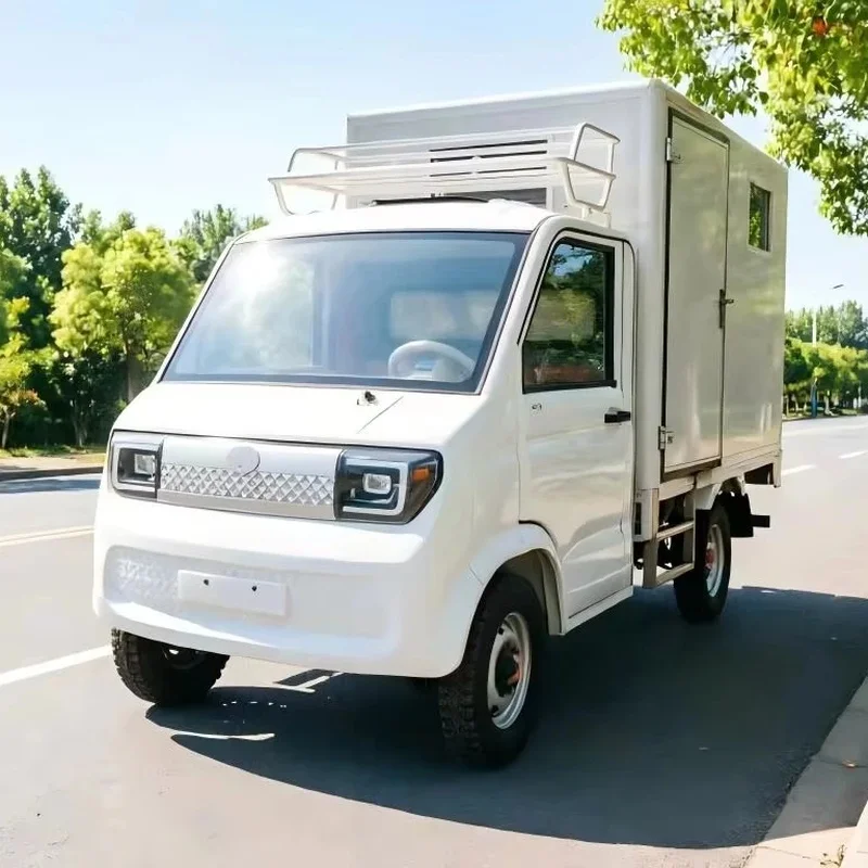 NUEN China Made Best Price Powerful 4 Wheel Utility Cargo Truck with 2000W Motor