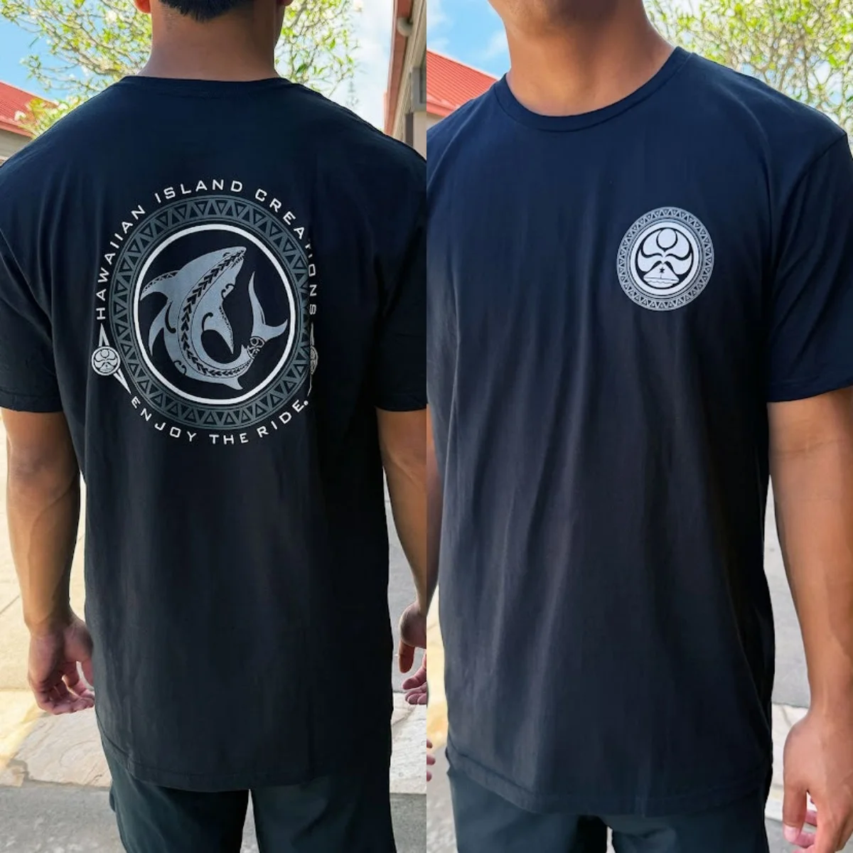 SHARK BITE  ALOHA Hawaiian Legendary Surfing Brand T-shirt C